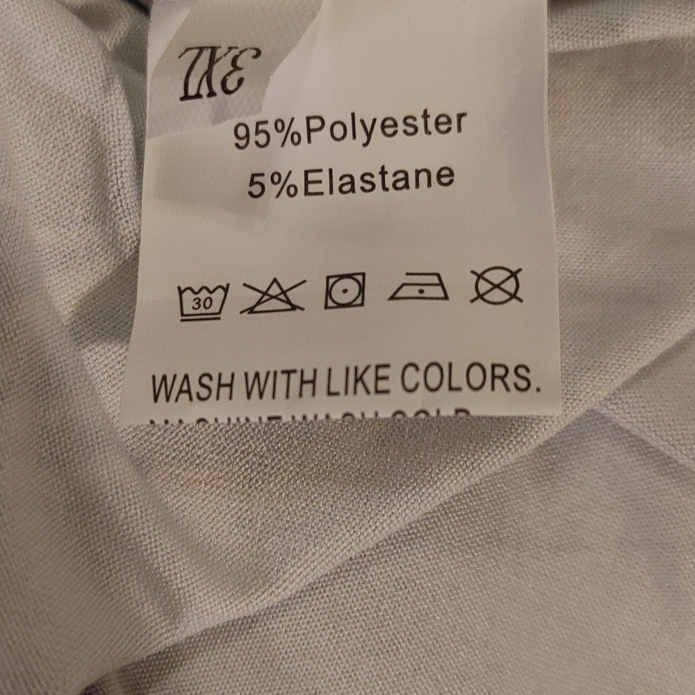 New 3XL Galaxy Print  Spaghetti Strap Silky Wrinkle Free Tank Top Blues & Golds - Picture 10 of 11